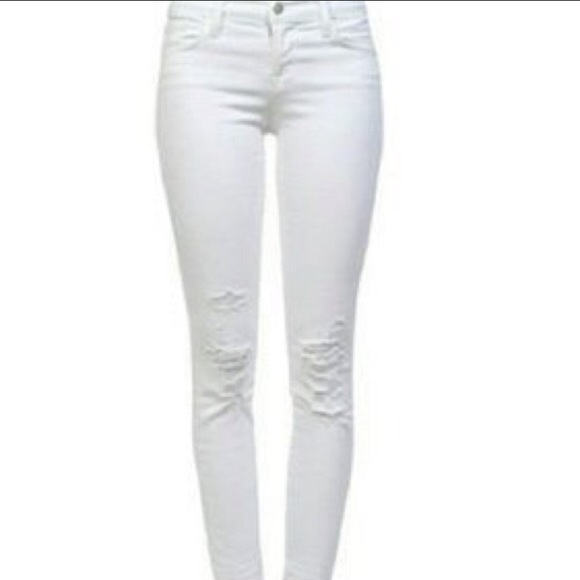 Levi's Denim - White skinny Levi’s jeans